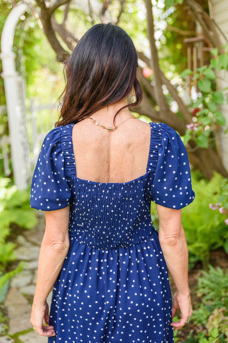 Sunday Market Dress in Blue