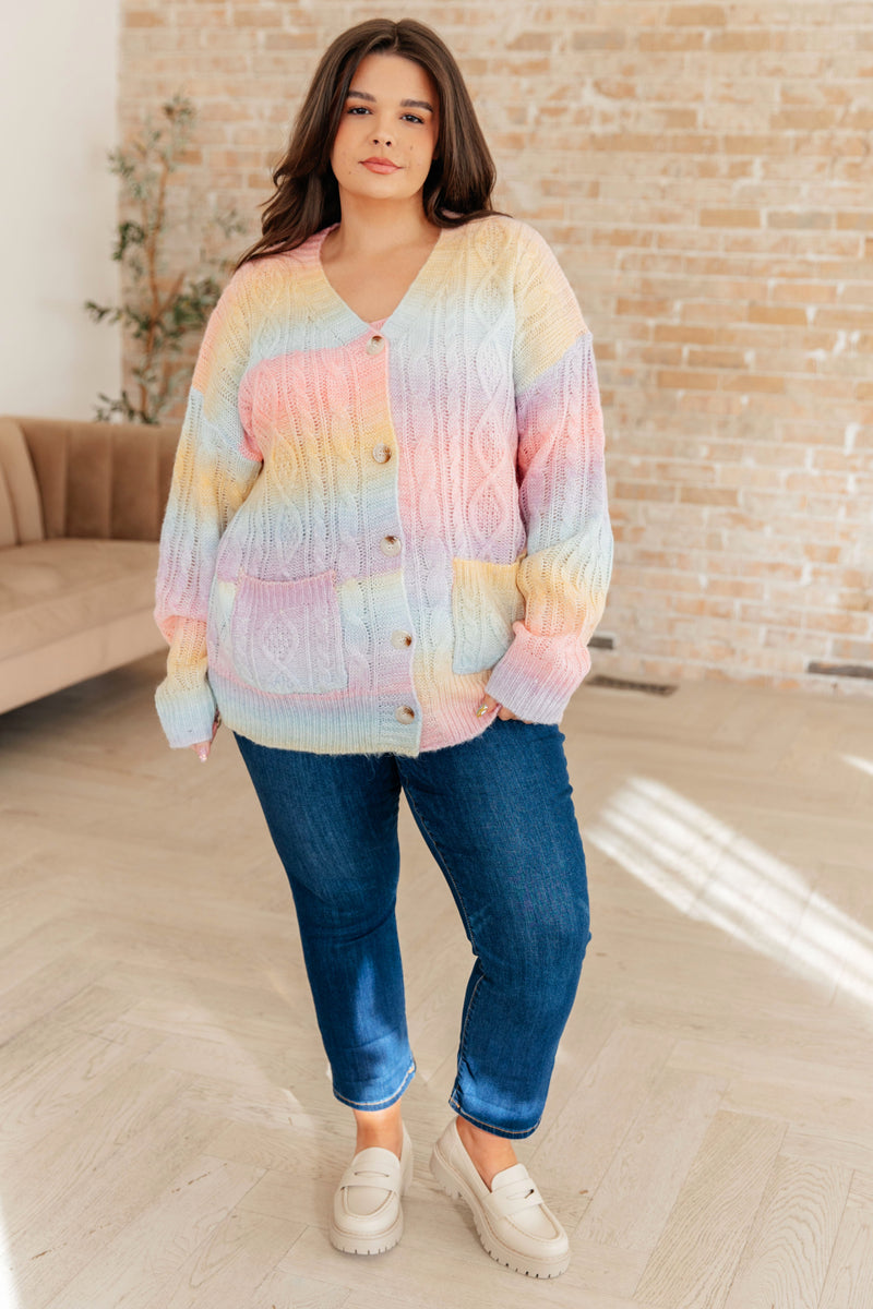 Sweet Dreams Rainbow Cardigan