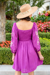 Talks Of Color Embroidered Dress