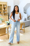 Judy Blue Tate High Rise Straight Jeans