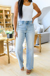 Judy Blue Tate High Rise Straight Jeans