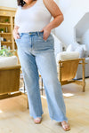 Judy Blue Tate High Rise Straight Jeans