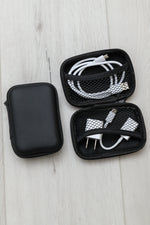 Tech Accessory Pouch In Black