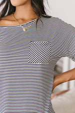 The Boardwalk Top in Navy