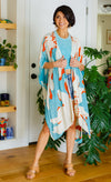 The Casablanca Sweeping Floral Kimono