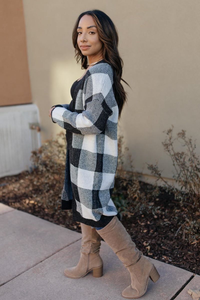 The Checkmate Cardigan