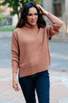 The Kelsey Sweater in Ginger