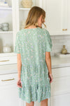 The Way Back Dress in Sage