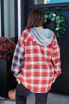 Thinking Out Loud Hooded Flannel