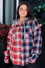 Thinking Out Loud Hooded Flannel