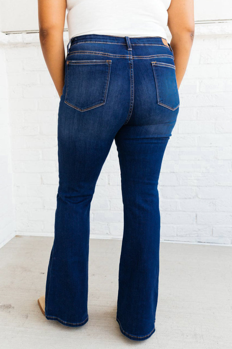 Judy Blue Throwback Flare Jeans