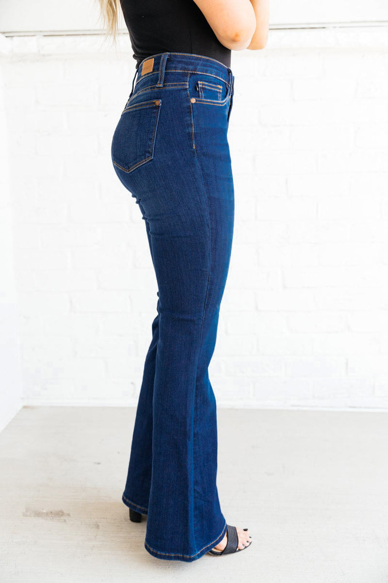 Judy Blue Throwback Flare Jeans