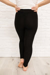 Let's Go Textured Leggings in Black