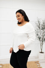 Top Tier Sweater in Ivory