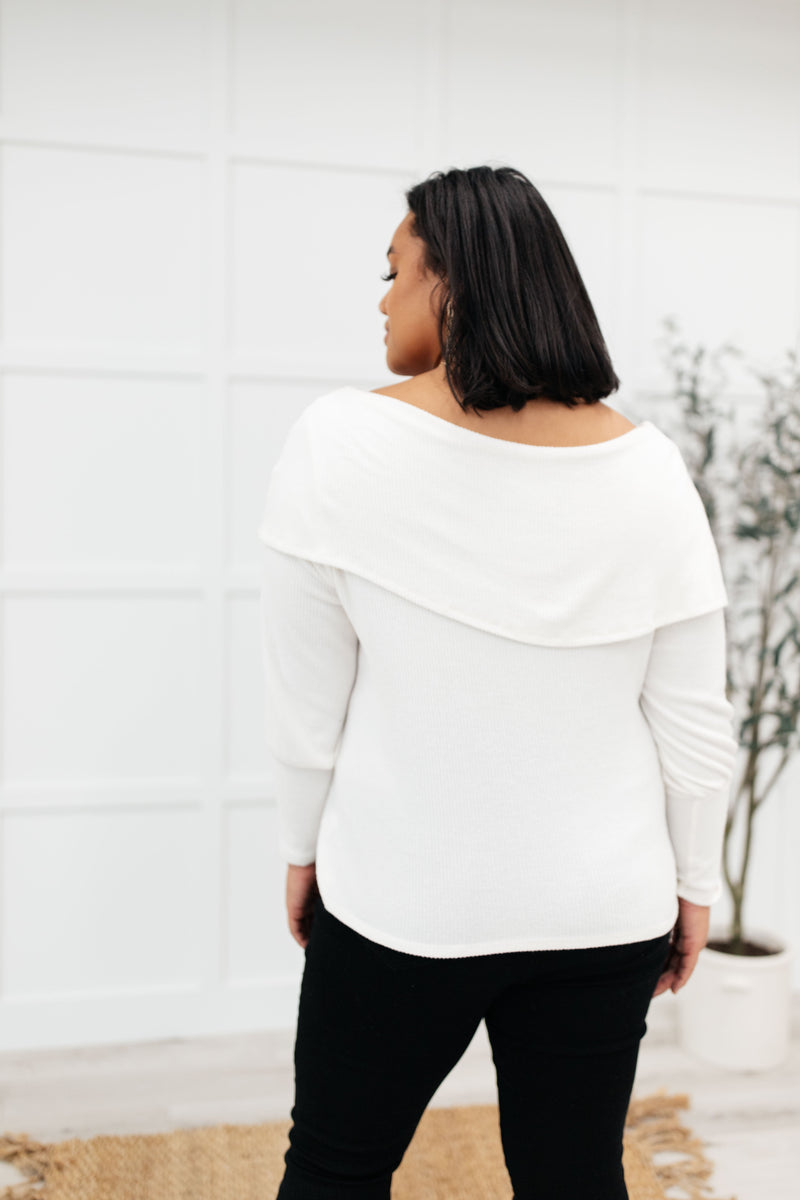 Top Tier Sweater in Ivory