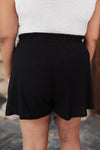 Ribbed & Ridiculously Comfy Shorts In Black