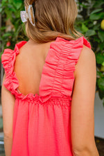 Uptown Top in Coral