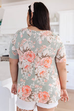 Vintage Roses Top
