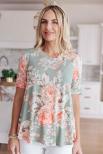 Vintage Roses Top