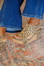 Walk On The Wild Side Leopard Wedge