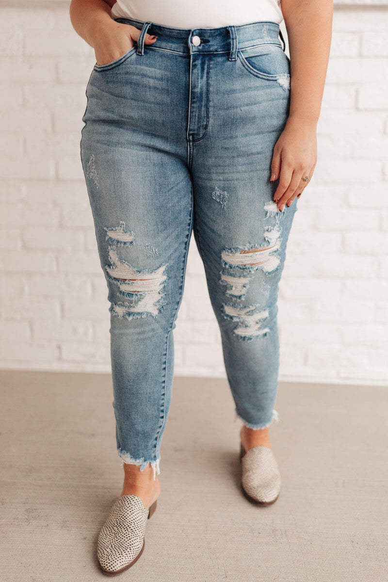 Judy Blue Washed Winter Skies Jeans