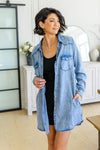 Westward Calling Chambray Button Up Shirt