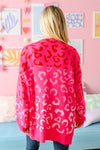 Wild Love Animal Print Cardigan