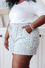 Wild Spots Shorts in Gray