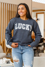 Your Lucky Crew Neck Sweater