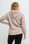 Zip Up Hoodie Sweat Jacket in Mocha