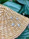 PREORDER: Pearl Turtle Stud Earrings in Two Colors