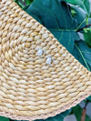 PREORDER: Pearl Turtle Stud Earrings in Two Colors