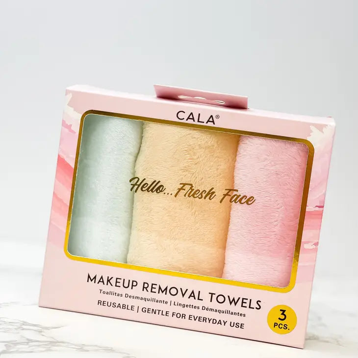 PREORDER: Set of 3 Makeup Removal Towels