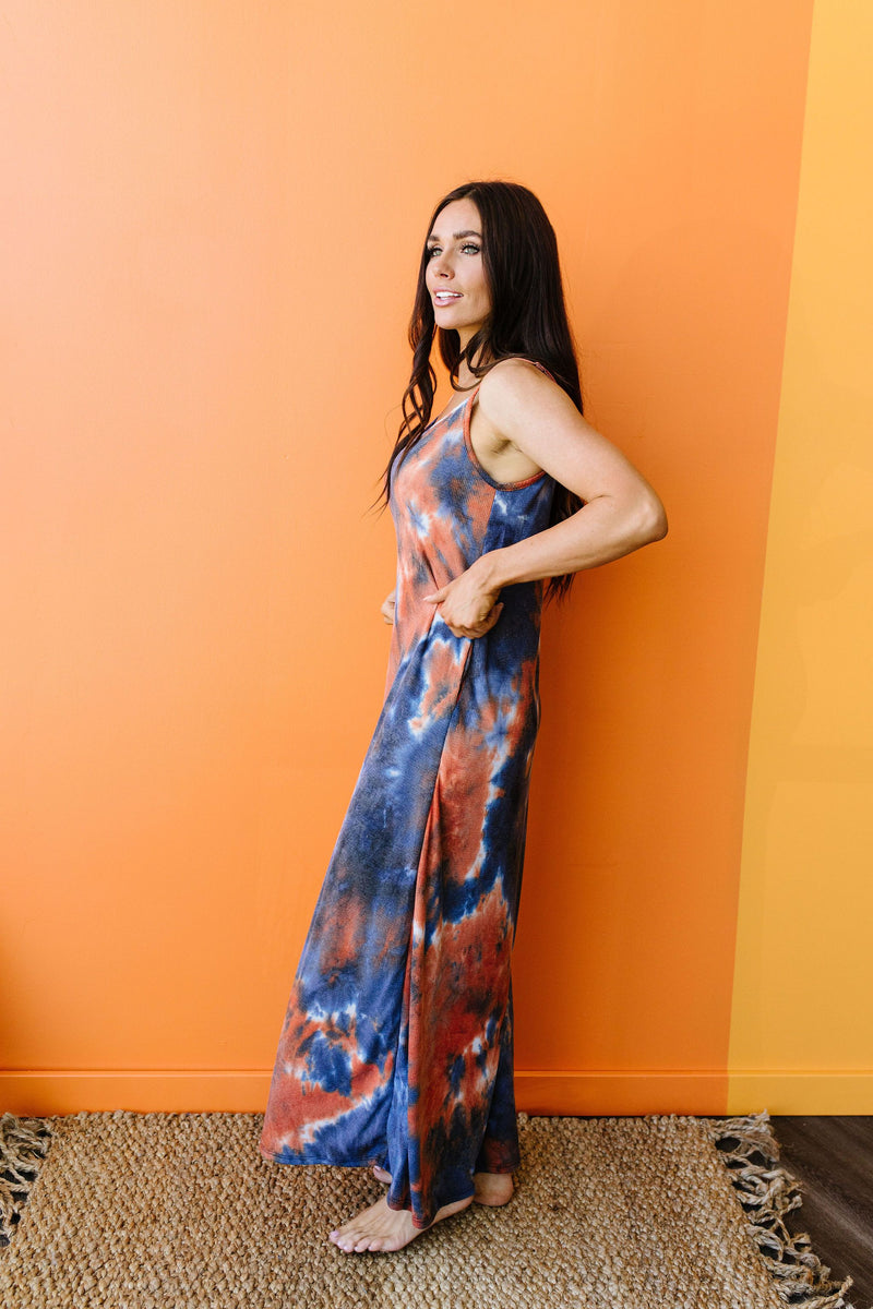 Coral Reef Tie Dye Maxi