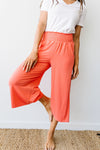 Go Get 'Em Gaucho Pants In Coral