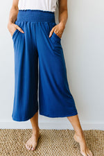 Go Get 'Em Gaucho Pants In Navy