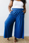 Go Get 'Em Gaucho Pants In Navy