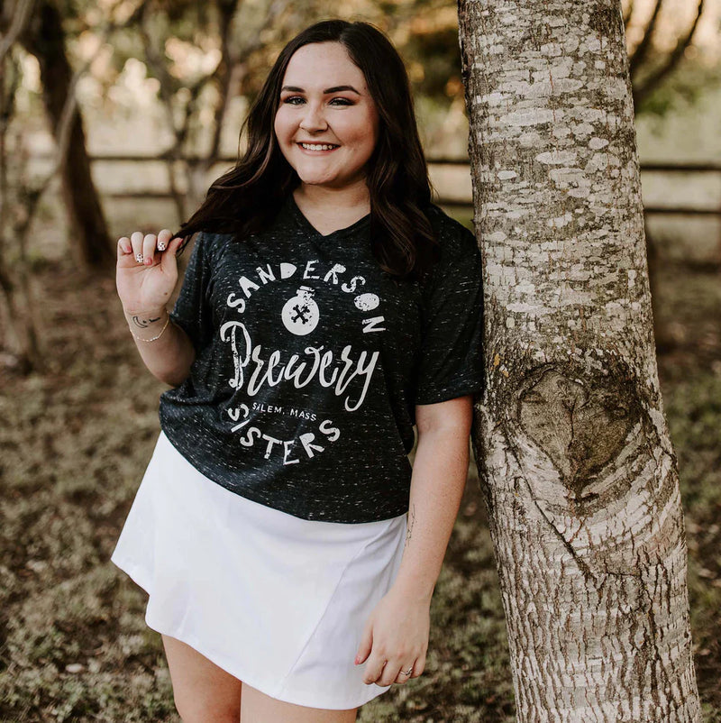 PREORDER: Sanderson Sisters Graphic Tee in Black Marble