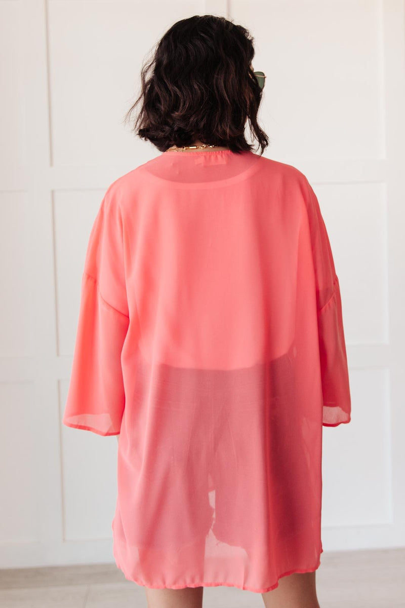 Strawberry Breeze Kimono