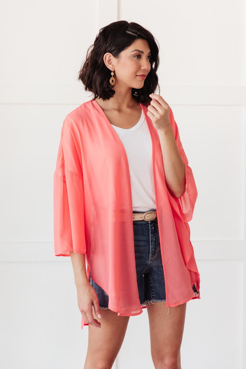 Strawberry Breeze Kimono