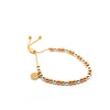 PREORDER: Tri Tone Adjustable Bracelet in Assorted Sizes